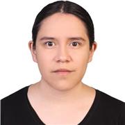 Docente con experiencia en clases en línea, Licenciada en Biomedicina con área terminal en Microbiología